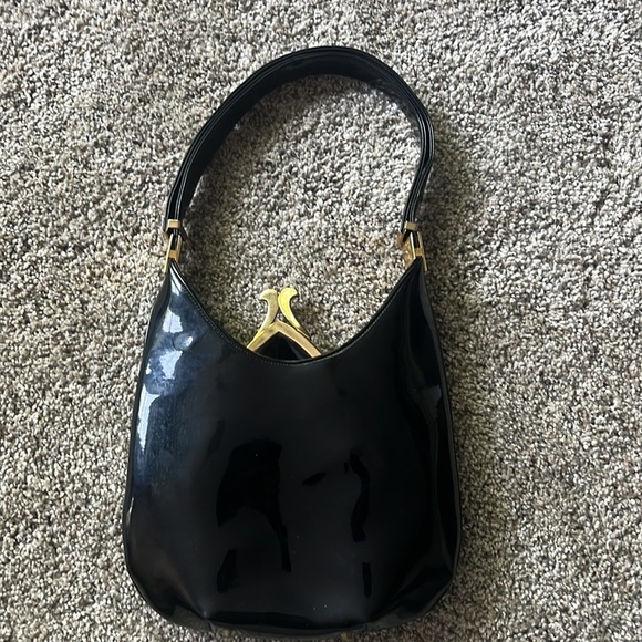 Vintage 1950’s Koret Korrettalak adjustable strap patent leather purse - Picture 8 of 8